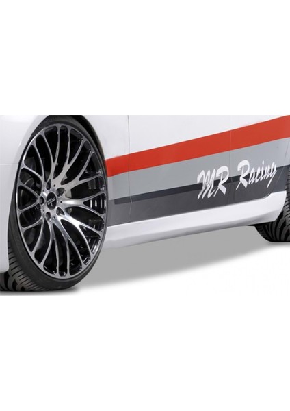 Audi A4 B8 Rs4 Yan Marşpiyel Seti Plastik 2 Adet Mat Siyah 2008 2009 2010 2011 2012 2013 2014 2015 modelleri
