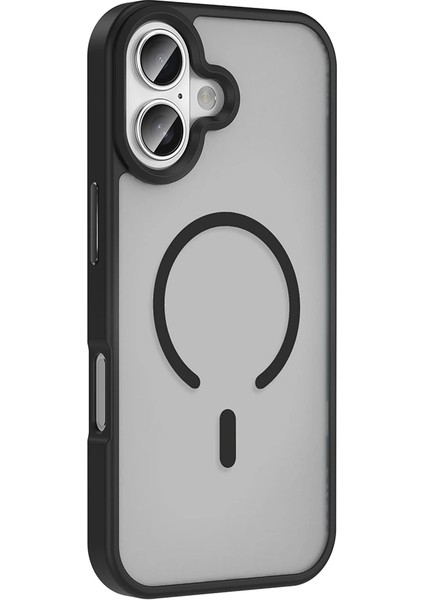 Apple Iphone 17 Kılıf Magsafe Şarj Özellikli Mat Arka Yüzey Lopard Sio Kapak modelleri