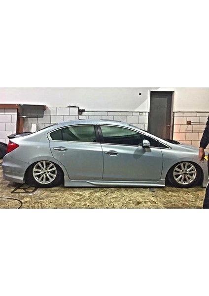 Honda Civic Fb7 Custom Yan Marşpiyel Seti Plastik 2 Adet Mat Siyah 2012 2013 2014 2015 2016 fiyatları