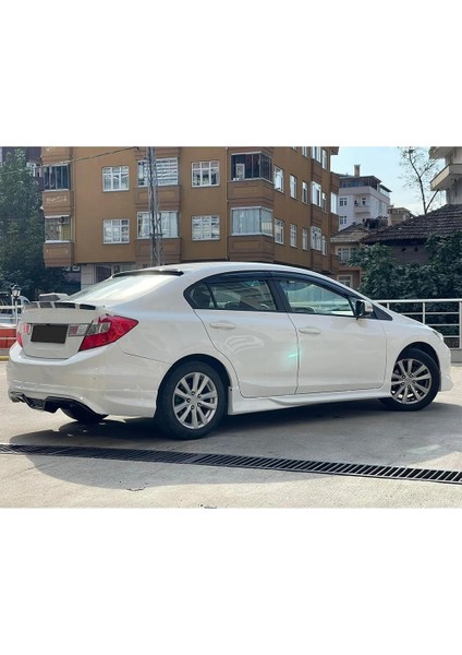 Honda Civic Fb7 Custom Yan Marşpiyel Seti Plastik 2 Adet Mat Siyah 2012 2013 2014 2015 2016 fırsatları