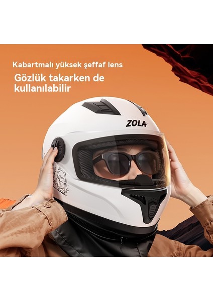 Motosiklet Kask Sıcak Anti Sis Tam Kask (Yurt Dışından) fiyatları