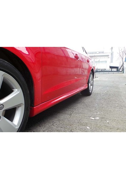 Audi A3 8V Hb Aero Yan Marşpiyel Seti Plastik 2 Adet Mat Siyah 2012-2019 fiyatları