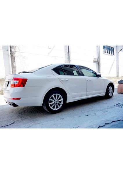 Skoda Octavia Mk3 Yan Marşpiyel Seti Plastik 2 Adet Mat Siyah 2013-2020 fırsatları