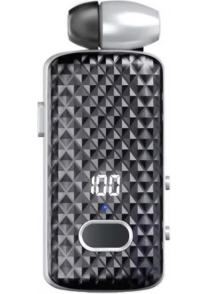 F588 Dijital Göstergeli Makaralı Titreşimli Bluetooth Kulaklık Bt 5.4