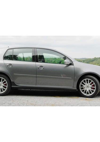 Vw Golf 6 Gtı Yan Marşpiyel Seti Plastik 2 Adet Mat Siyah 2009 2010 2011 2012 modelleri