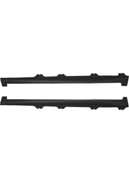 Vw Scirocco R Yan Marşpiyel Seti Plastik 2 Adet Mat Siyah 2008 -2017 modelleri