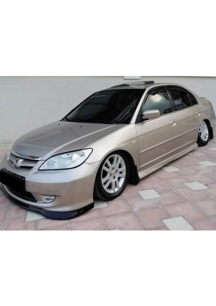 Honda Civic Vtec 2 Yan Marşpiyel Seti Plastik 2 Adet Mat Siyah 2001 2002 2003 2004 2005 2006 fiyatları