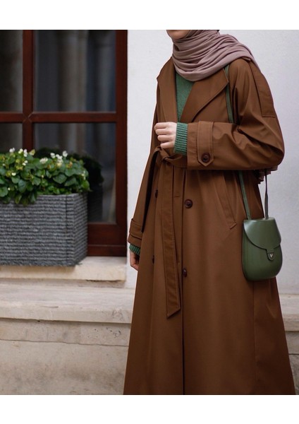Klasik Trençkot - Kahve