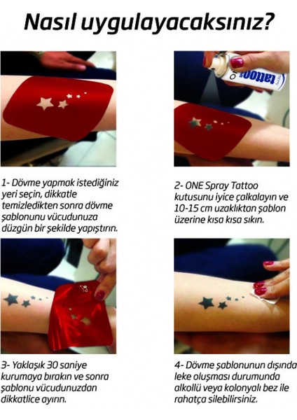 Patience Sabır Yazısı Gotik Tattoo Geçici Dövme Şablonları Kına Kalıpları fiyatları