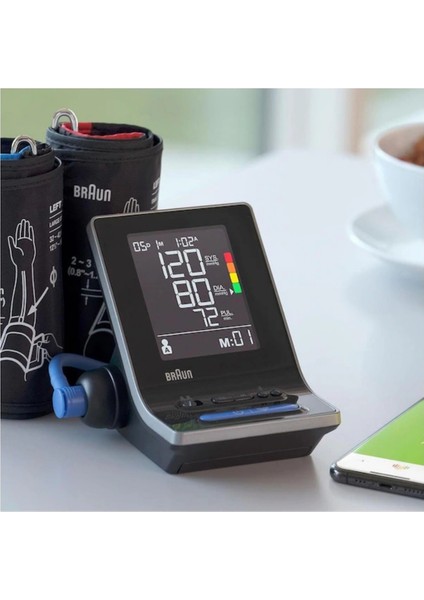 Bluetooth Özellikli Akıllı Telefona Bağlanabilen BUA6350 Koldan Ölçer Tansiyon Aleti