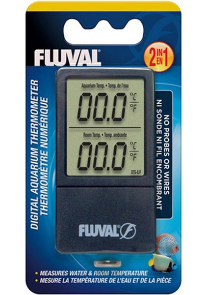 Allzey Fluval 2 Ekranlı Oda ve Akvaryum Termometresi