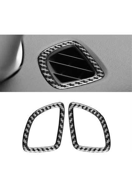 Subaru Impreza Için Karbon Fiber 2009 2010 2011 Gösterge Paneli Yan Hava Outlet Defogger Havalandırma Kapak Trim Iç Aksesuarlar (Yurt Dışından) fırsatları