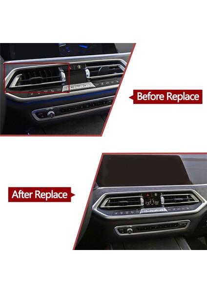 1paır Ön Hava Havalandırma Grille Klipsi Bmw X5 X6 X7 G05 G06 G07 Car Klima Çıkış Onarım Kitleri 64119458541 6411 9468 531 (Yurt Dışından)