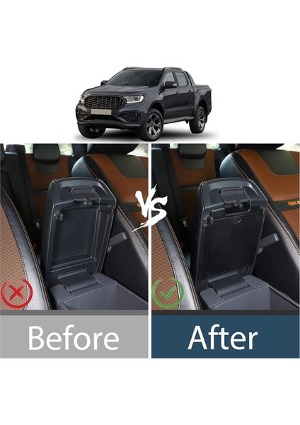 Ford Ranger 2015-2022 Merkez Konsolu Organizatör Tepsi Iç Aksesuarları (Yurt Dışından) fırsatları