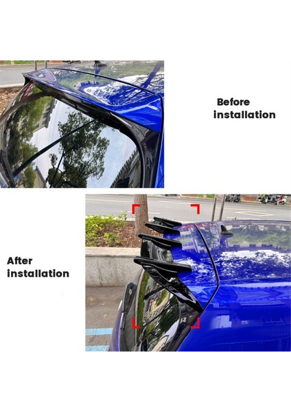 Vw Golf Için Araba Arka Bagaj Spoyler Kanadı 7 Mk7 Gtı Gtd R Ak Style Üst Boot Wing Arka Bagaj Dudak Kanat Spoiler Parlak Siyah (Yurt Dışından) fiyatları