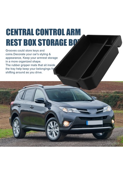 Araba Merkez Konsolu Koltuk Depolama Kutusu Palet Organizer Tepsi Torulcusu Toyota Rav4 2013-2018 (Yurt Dışından) indirimleri