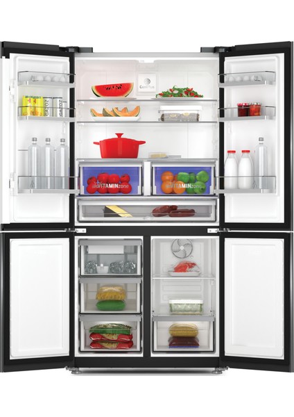 391572 Ess Gardırop Tipi Buzdolabı Siyah