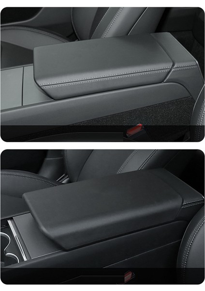 Tesla Model Y Juniper 2025 Için Araba Merkezi Konsol Koltuk Kutusu Pad Koltuk Kutusu Tpe Kapak (Yurt Dışından) modelleri