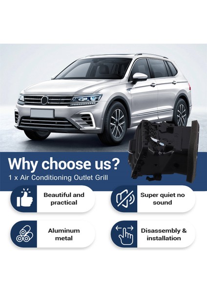 Klima Outlet Izgara Gösterge Tablosu Klima Vw Tiguan 2 Mk2 2017 2018 Sol 5NG819703 (Yurt Dışından) indirimleri