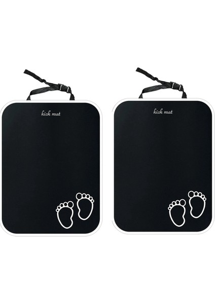 Araba Kick Mat, Baby Çocuk Anti-Bick Mat Pad, Araba Koltuk Koruyucusu, Çocuk Su Geçirmez Koruma Için Arka Koltuk Kapağı (Yurt Dışından)
