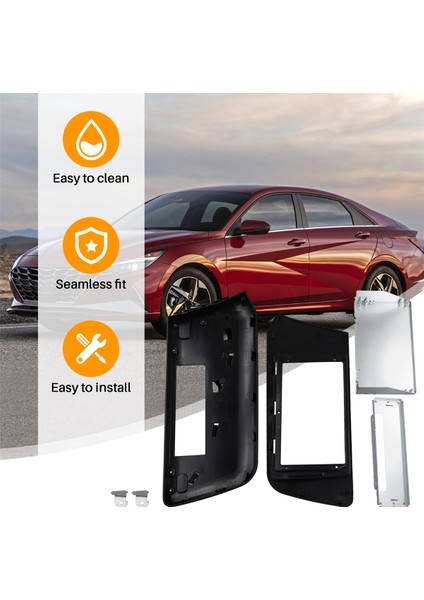 9 Inç Araba Radyo Fassias Gösterge Tablosu Çerçevesi Kurulum Gps Mp5 Hyundai Elantra Lhd 2021 Için Multimedya Oyuncu (Yurt Dışından) indirimleri