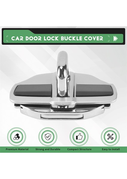 2set Trd Kapı Kilidi Tokası Yükseltilmiş Stabilizatör Kapak Mandalları Durdurucu For-Toyota Serisi Anormal Alanı Ortadan Kaldır (Yurt Dışından) fırsatları