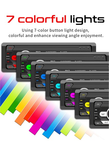 1din Araba Radyo Stereo Fm Aux Giriş Alıcısı Sd Tf USB 12V In-Dash 60WX4 Mp3 Autoradio Multimedya Player Stereo Oynatıcı (Yurt Dışından) fırsatları