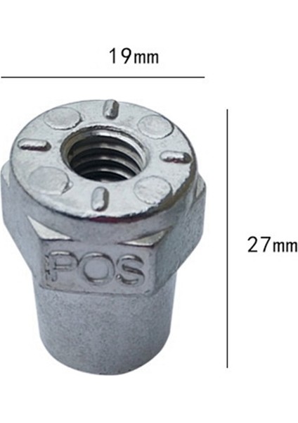 1 Çift 3/8 Inç Dişi Iş Parçacığı Pozitif Negatif Pil Sonrası Terminal Adaptörleri Pil Kablosu Terminalleri (Yurt Dışından) fırsatları
