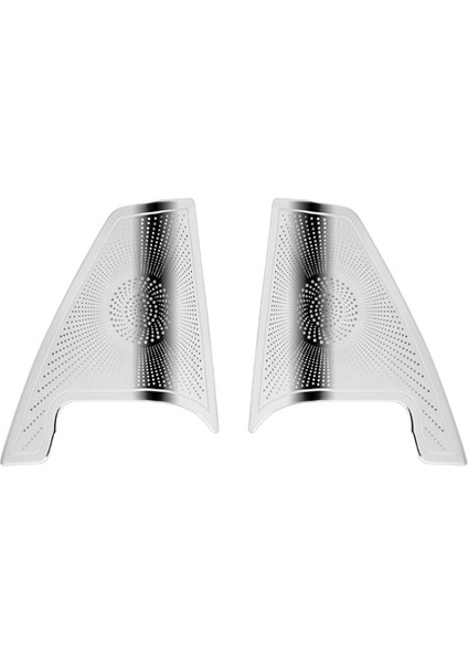 Toyota Alphard 40 Serisi 2023+ Paslanmaz Çelik Araba Stil Ön Sütun Hoparlör Kapağı Iç Aksesuarlar (Yurt Dışından)