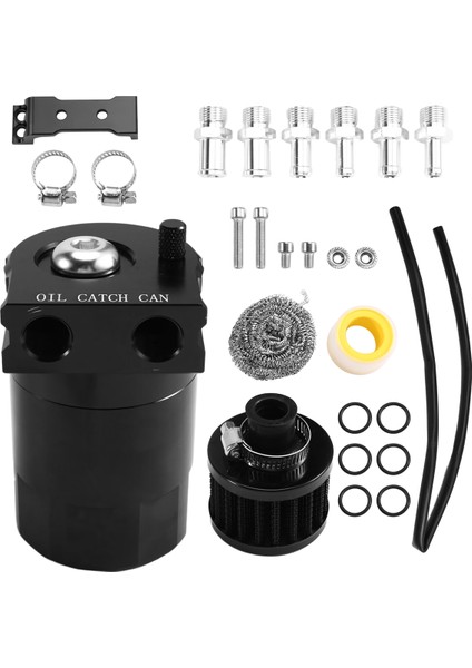Yağ Ayırıcı Yakalama, Havalandırma Filtresi ile Petrol Dip Çubuğu Deliği Nefes Alabilen Su Isıtıcısı 300ML Evrensel Yakıt Deposu Lhd (Yurt Dışından)
