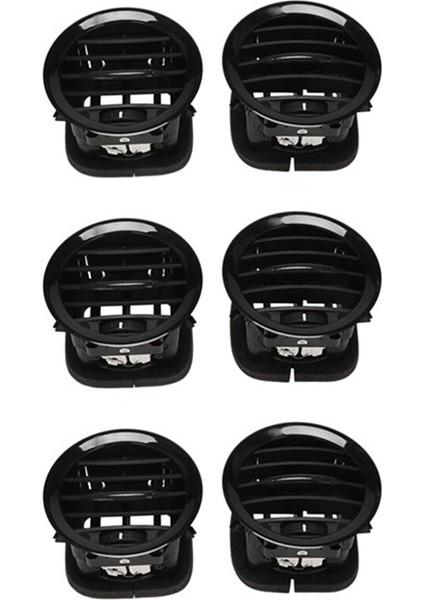 6pcs Araba Iç Isıtıcı A/c Hava Havalandırma Kapak Çıkış Izgarası Vauxhall Opel Adam/corsa D Mk3 (Yurt Dışından)