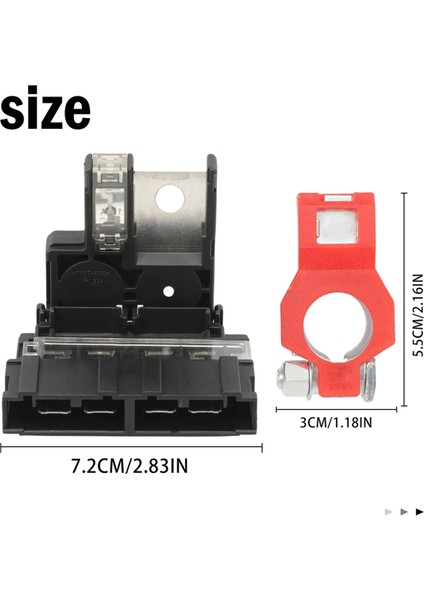 24380-79913 24340-7F000 Pil Sigorta Sigorta Kutusu W/pozitif Pil Terminal Kelepçesi 350Z 2003-2009 NV200 13-22 (Yurt Dışından) modelleri