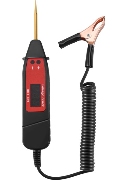 Evrensel 5-36V Araç Dijital LCD Voltaj Testi Kalem Profesyonel Araba Test Cihaz Dedektörü LED Hafif Araç Teşhis Aracı (Yurt Dışından)