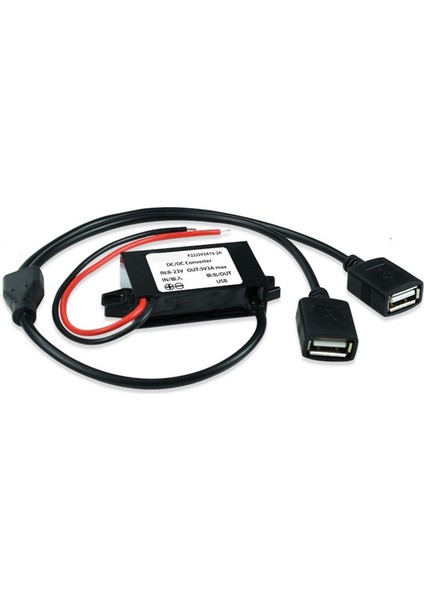 12V (8-23V) Ila 5V 3A Dişi USB Dc Araç Güç Dönüştürücü Voltaj Regülatörü Dc Modülü Araç Motosiklet Şarj Cihazı (Yurt Dışından)