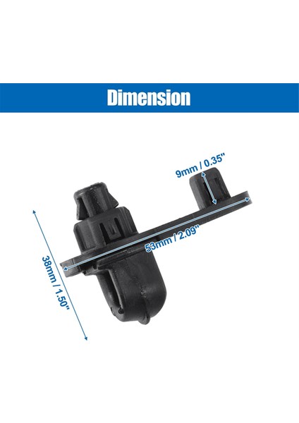 2pcs Araba Bonnet Destek Nissan Qashqai Için Rod Grommet Clip J11 NV200 65773CY00B (Yurt Dışından) indirimleri