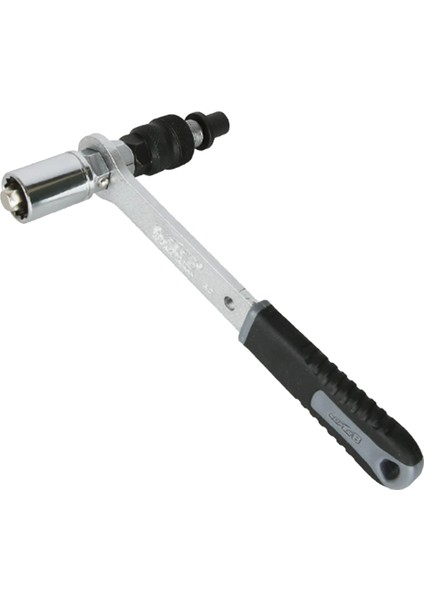 Süper B Bisiklet Çok Fonksiyonlu Krank Sökme Aracı 2 Içinde 1 Zincir Krank Anahtarı 11.8mm Iplik 6/8mm Hex TB-CR20 (Yurt Dışından)