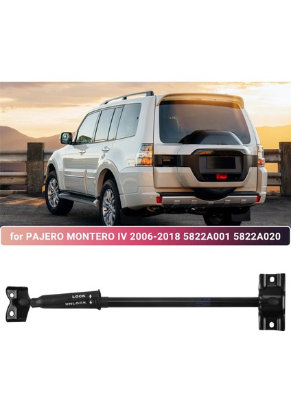 Araba Arka Bagaj Kapısı Arka Kapı Güvenlik Montero Mitsubishi Pajero Montero Iv 2006-2018 5822A001 5822A020 (Yurt Dışından) indirimleri