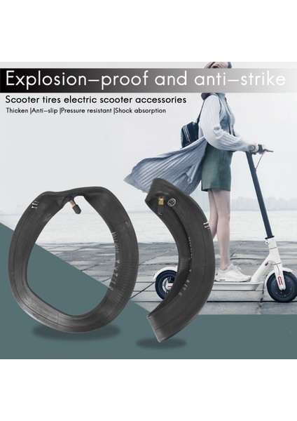 2pcs 8.5 Inç Kalınlığında Lastik Iç Tüp 8 1/2 x 2 Xiaomi Mijia Için M365 Elektrikli Scooter Şişirilmiş Yedek Lastik Değiştir Tüp (Yurt Dışından) fırsatları