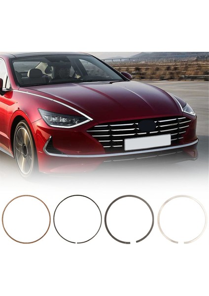 Motor Piston Halkası Seti 230402G510 23040-2G510 Hyundai Sonata Için Optima Sorento Santa Fe 13-18 2.4l (Yurt Dışından) modelleri