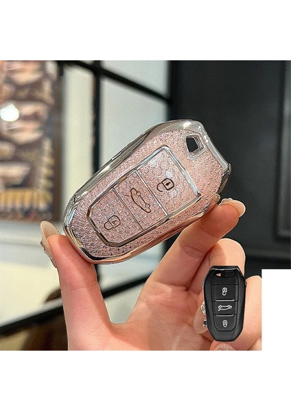 Peugeot 408 308 2008 4008 3008 508 5008 508L 301 Bayanlar Anahtar Kapağı Akıllı Uzaktan Araba Anahtar Kılıfı Fob Çanta Aksesuarları (Yurt Dışından) fırsatları