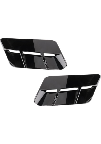 Araba Siyah Mat Motor Hood Hava Outlet Havalandırma Kapağı Dodge Challenger 2015-2020 Araç Aksesuarları (Yurt Dışından)