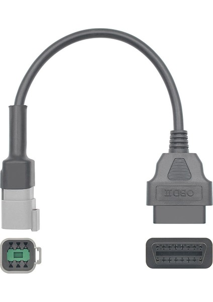 6pin Ila 16PIN Diagnostic Obd2 Kablo Adaptörü, Obdıı Scanner Değişimi Can Am Moto Atv Utv Motosiklet Bisiklet Araçları (Yurt Dışından) fiyatları