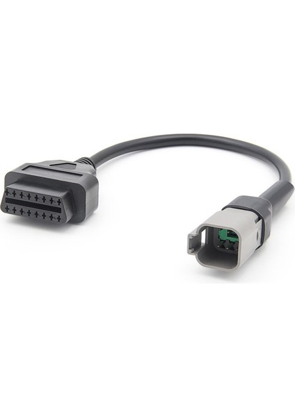 6pin Ila 16PIN Diagnostic Obd2 Kablo Adaptörü, Obdıı Scanner Değişimi Can Am Moto Atv Utv Motosiklet Bisiklet Araçları (Yurt Dışından) fırsatları