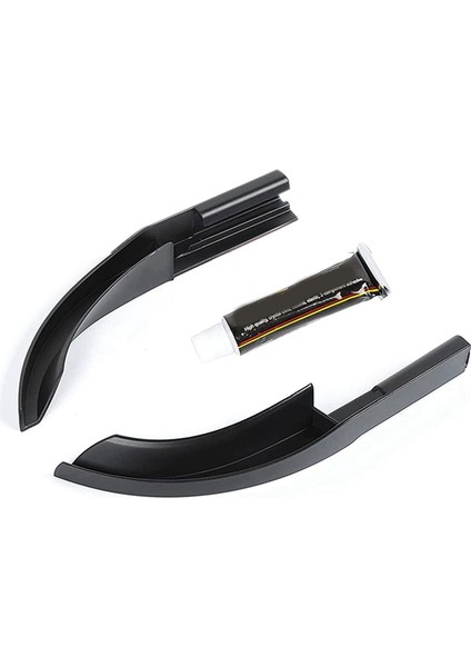 Yükseltilmiş Versiyon Yağmur Oluğu Uzantıları, Yağmur Oluk Yönlendiricisi, 18-21 Jeep Wrangler Jl Jlu Gladiator Jt, Siyah (Yurt Dışından)