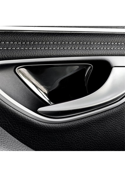 1set/4pcs Iç Kapı Kolu Kase Döşeme Çıkartması Mercedes Benz C/e/glc/cls-Sınıf 2015-2023 Araba Stil Kapı Kasesi B (Yurt Dışından) fiyatları