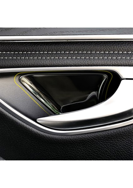 1set/4pcs Iç Kapı Kolu Kase Döşeme Çıkartması Mercedes Benz C/e/glc/cls-Sınıf 2015-2023 Araba Stil Kapı Kasesi B (Yurt Dışından) fırsatları