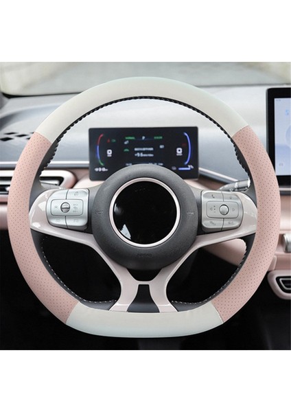 Araba Direksiyon Kapağı Byd Dolphin Mini / Byd Seagull Için Nefes Alabilir Anti Slip Pu Deri 2023 2024 (Yurt Dışından) indirimleri