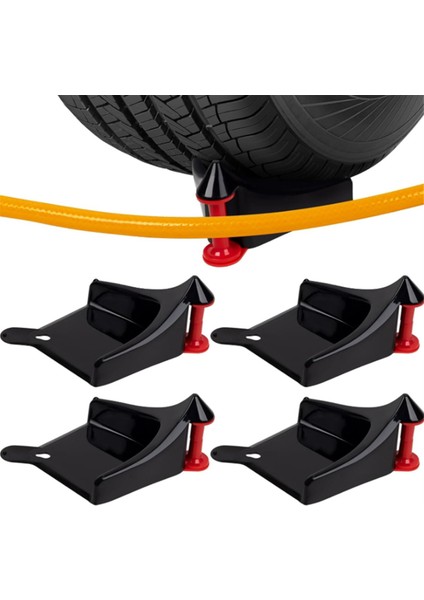 4pcs Araba Hortumu Kılavuzu, Araba Yıkama Için Lastik Hortum Silindiri, Lastik Hortum Kılavuzu, Araba Lastikleri Plastik Yıkama Alet-Siyah (Yurt Dışından) fiyatları