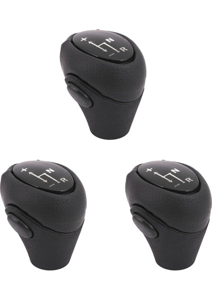 3pcs Dişli Vardiya Topçusu Smart Fortwo Için Siyah 450 451 1998-2014 Akıllı Roadster 452 2003-2006 (Yurt Dışından)