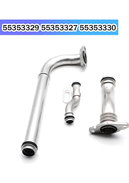 3pcs Motor Soğutucu Su Borusu Yağ Soğutucu Borusu Vauxhall Astra H/j/a/b/c 55353329 55353327 55353330 (Yurt Dışından) modelleri